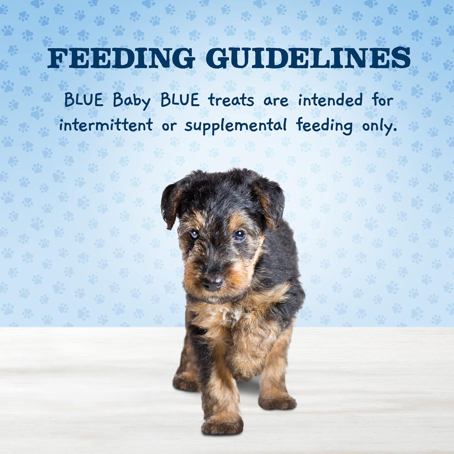 Blue Buffalo Baby BLUE Crunchy Biscuits with DHA, Crunchy Dog Treats for Puppies, Made with Natural Ingredients, Oatmeal & Banana, 8-oz. Bag : Pet Supplies