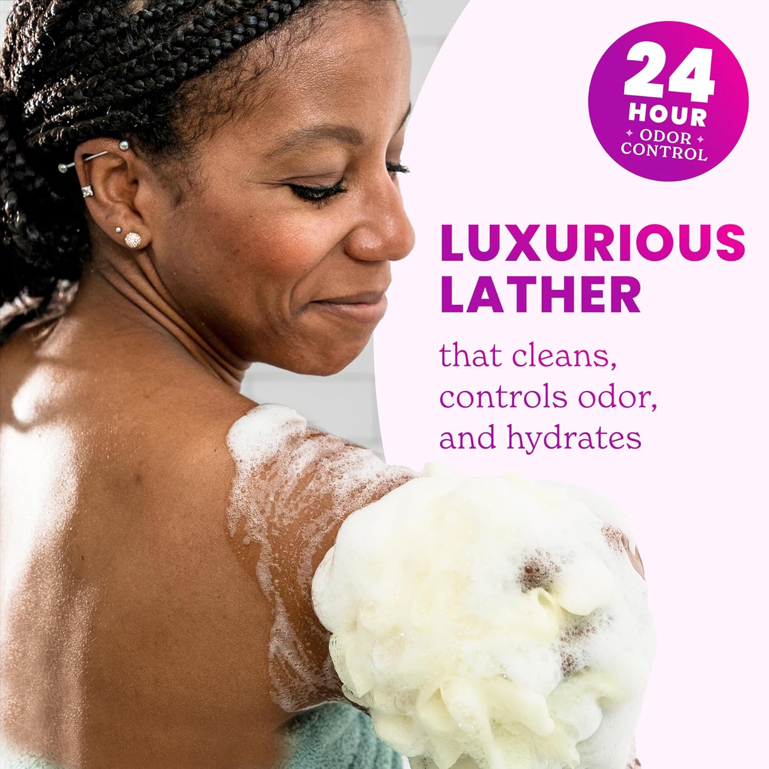 Lume Acidified Body Wash & Flushable Deodorant Wipes - 24 Hour Odor Control - Hydrating Wash - Without Sls Or Parabens - Ob/Gyn Developed - 8.5 Ounce (Lavender Sage) 15 Count Wipes (Cucumber) : Beauty & Personal Care