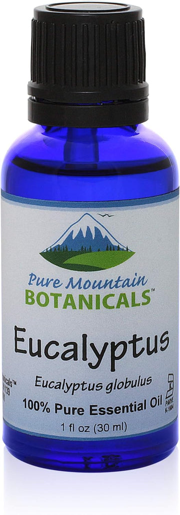 Eucalyptus (Eucalyptus Globulus) Essential Oil - 100% Pure Natural & Kosher - 1 Fl Oz Bottle