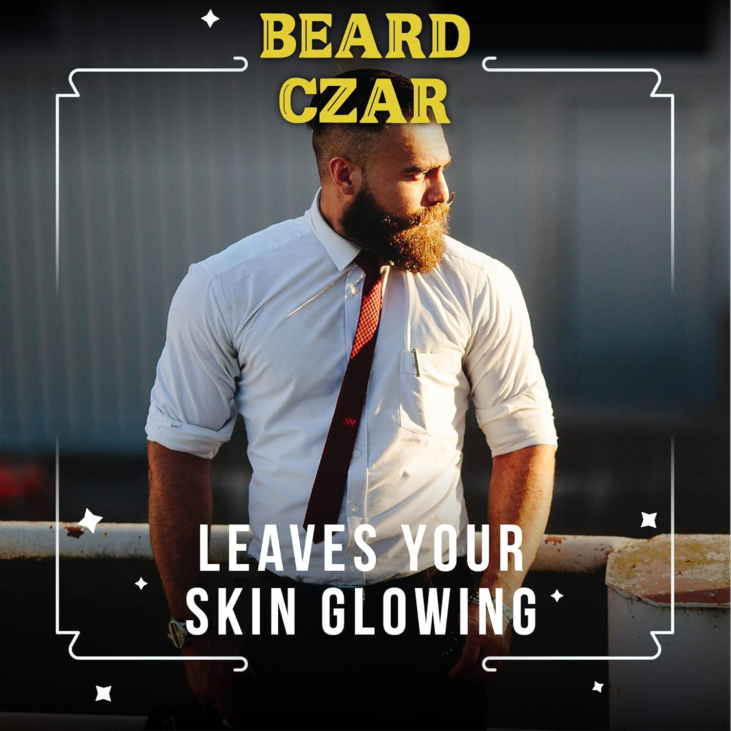 The Beard Czar-Facial Hair Complex- Highly Effective Mens Formula- Supports Natural Hair Growth-Improve Beard Quality And Nourishment-60 Capsules : Health & Household