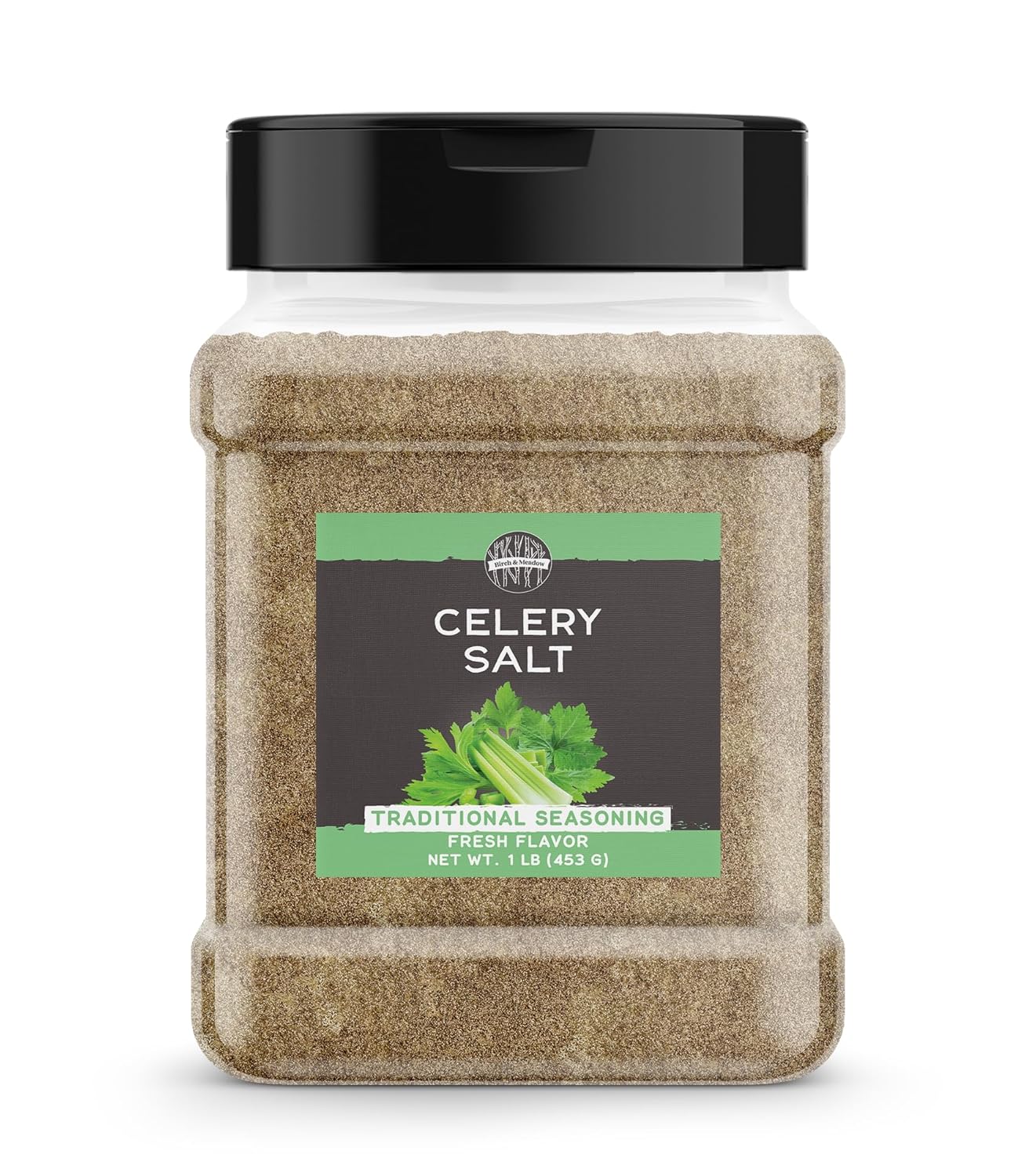 Birch & Meadow Celery Salt, 1 Lb, Bold & Fresh Flavor, Salty Seasoning