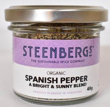 Steenbergs Organic Spanish Pepper Seasoning Standard Jar 48G