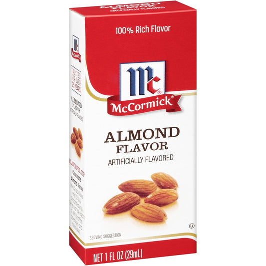 Mccormick Imitation Almond Flavor, 1 Fl Oz (Pack Of 6)