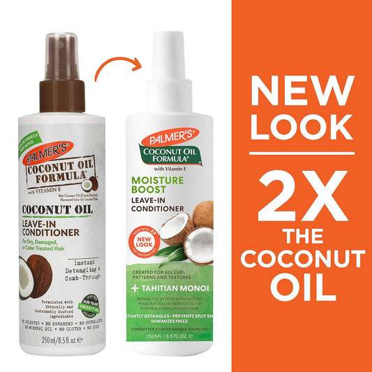 Palmer'S Coconut Oil Formula Moisture Boost Leave-In Conditioner, 8.5 Ounce