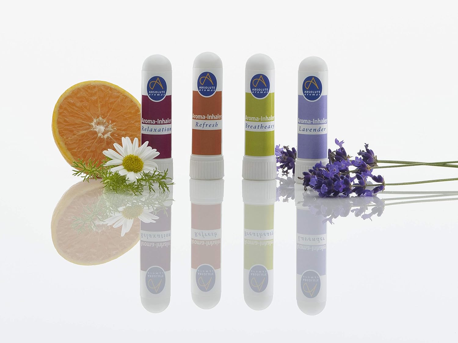 Absolute Aromas Lavender Aroma Inhaler with 100% Pure, Natural French Lavender Essential Oil - A Light Calming Aroma to Soothe and Balance - Gentle Nasal Inhaler : Amazon.co.uk: Health & Personal Care