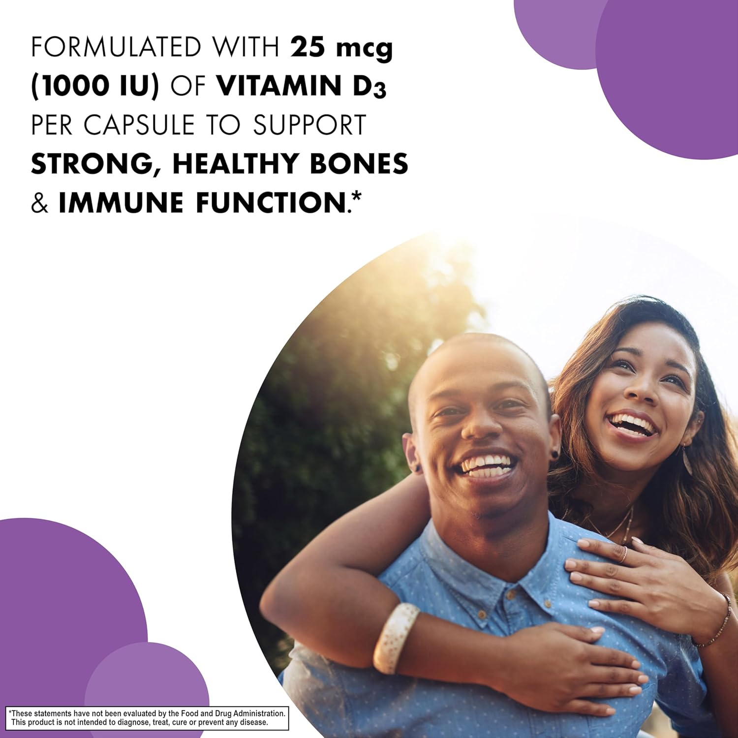 Bluebonnet Nutrition Vitamin D3 1000 Iu, Aid In Muscle And Skeletal Growth, Cholecalciferol From Lanolin, Non Gmo, Gluten Free, Soy Free, Milk Free, Kosher, 90 Vegetable Capsule, White : Health & Household