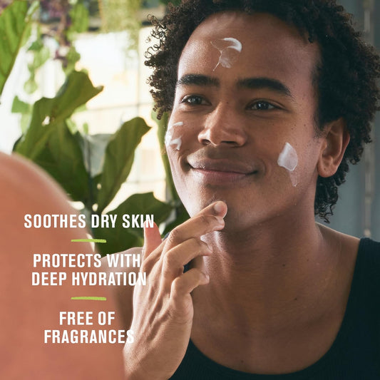 Every Man Jack Daily Skin Care Set -Three Full-Size, Fragrance Free Skin Care Essentials For A Complete Routine - Face Wash, Face Lotion, Acne Spot Treatment