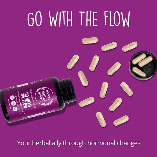 Happy Healthy Hippie Go With The Flow Bundle (2Pk) - Go With The Flow & Ashwagandha