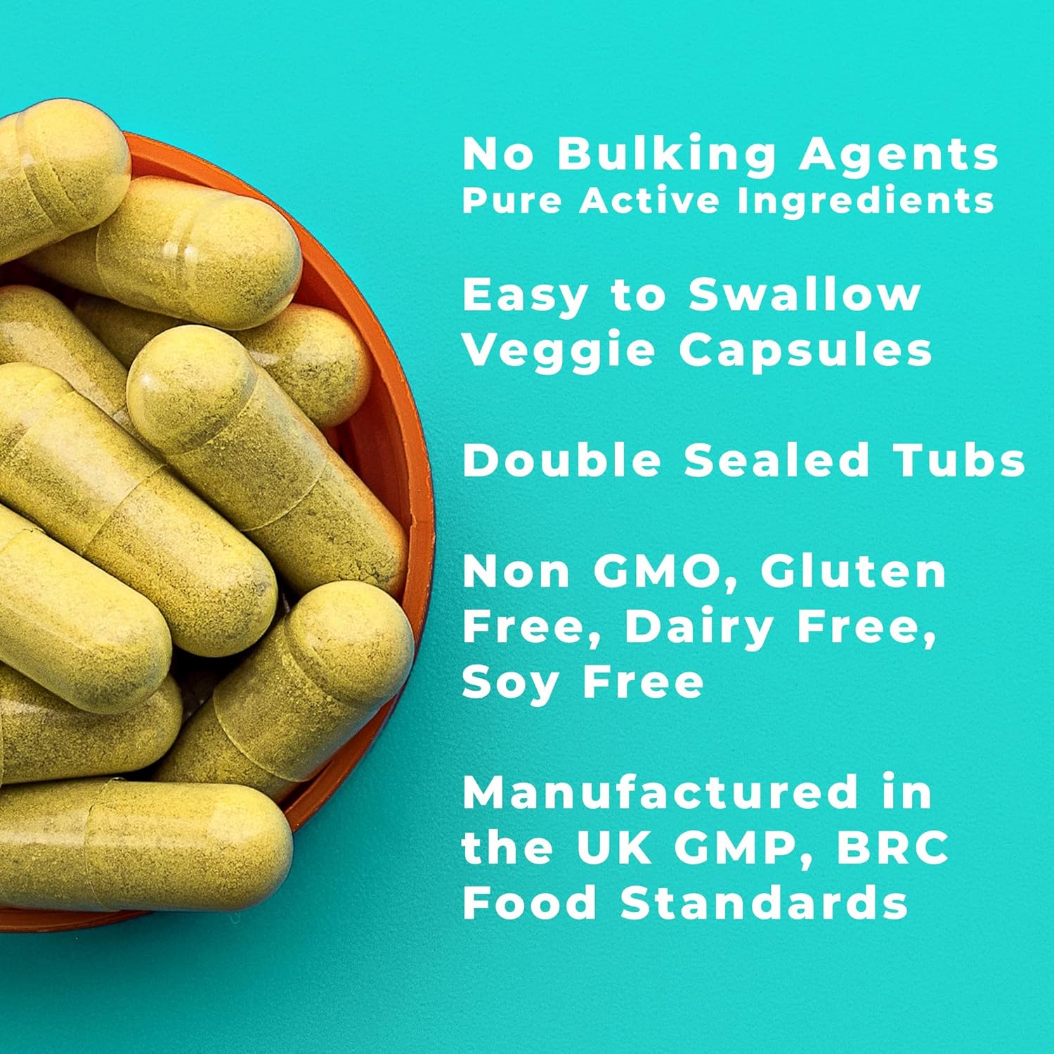 Quercetin & Bromelain Supplement | 60 Capsules -30 Servings | Powerful Antioxidant | 1000mg Quercetin (from Sophora japonica) and 500 GDU Bromelain (from Pineapple) per Serving | Love Life Supplements : Amazon.co.uk: Health & Personal Care