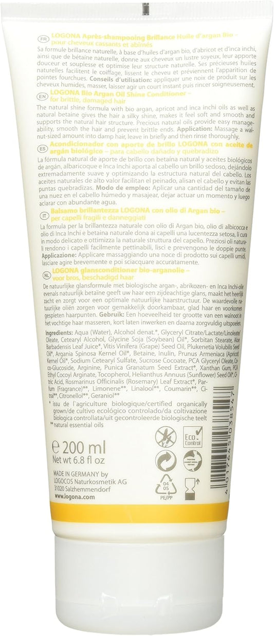 Logona Bio Argan Oil Shine Conditioner