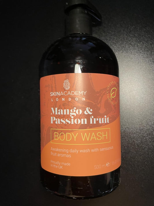 Skin Academy London | Mango + Passionfruit Body Wash | 500Ml