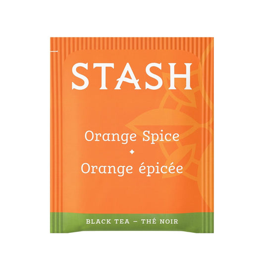 Stash Tea Orange Spice Black Tea - Caffeinated, Non-Gmo Project Verified Premium Tea With No Artificial Ingredients, 20 Count (Pack Of 6) - 120 Bags Total