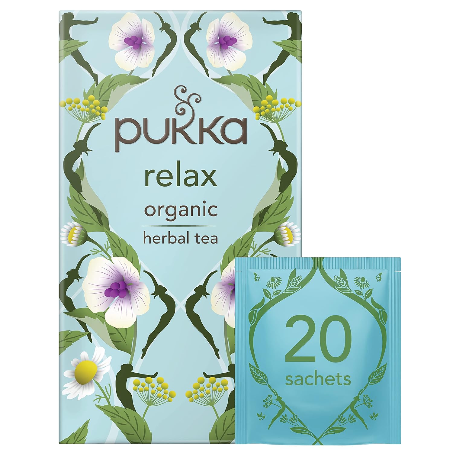 Pukka Organic Teas, Relax, 20 Count