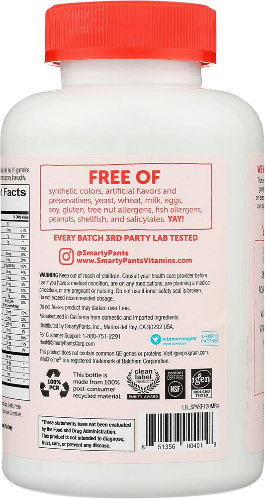 SMARTYPANTS Kids Complete 120 Gummies, 120 CT