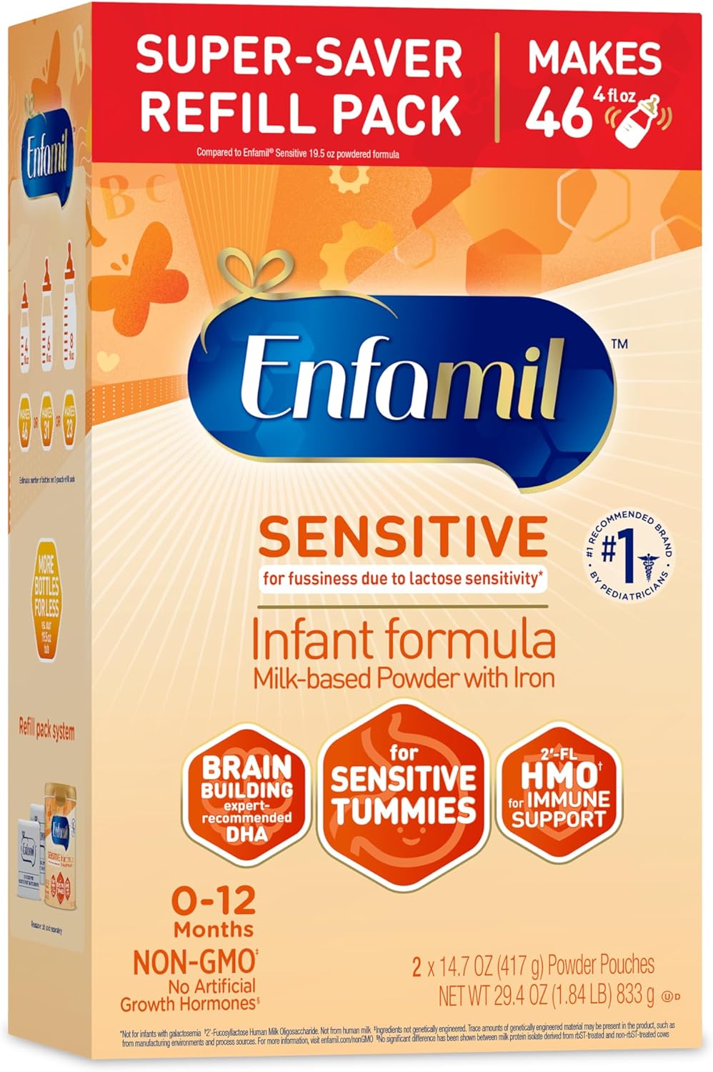 Enfamil Sensitive Baby Formula with DHA