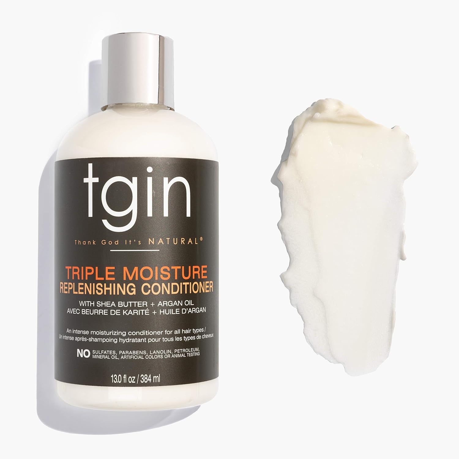 tgin Triple Moisture Replenishing Conditioner For Natural Hair - Dry Hair - Curly Hair - 13 Oz : Standard Hair Conditioners : Beauty & Personal Care