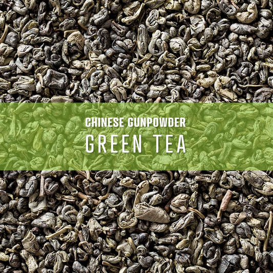 Elevate Tea Chinese Gunpowder Tea, Loose Leaf Green Tea, Medium Caffeine, 3 Oz Pouch - 30 Cups, Hot & Iced Tea, No Artificials