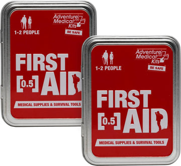 Adventure Medical Kits First Aid, 0.5 Tin Red - (Pack Of 2)