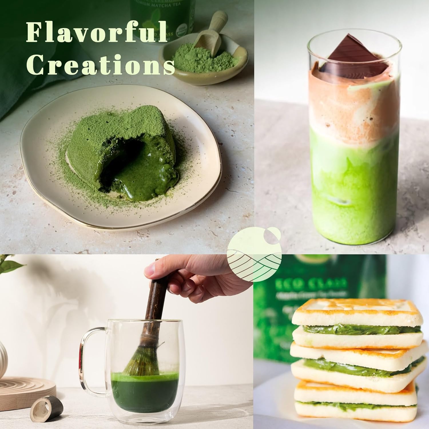 Midori Spring Organic Authentic Japanese Ceremonial Matcha Powder Emerald, Usda Organic, Kosher, Vegan