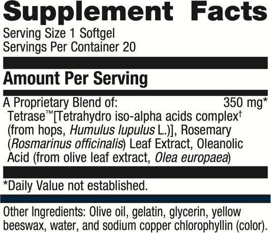 Metagenics Kaprex - Plant-Based Joint Support* - Selective Kinase Response Modulators - Hops Supplement With Rosemary Extract - Dietary Supplement - Non-Gmo & Gluten-Free - 20 Softgels