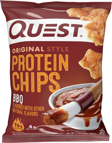 Quest Nutrition Protein Chips, BBQ, High Protein, Low Carb, 1.1 Ounce (Pack of 12)