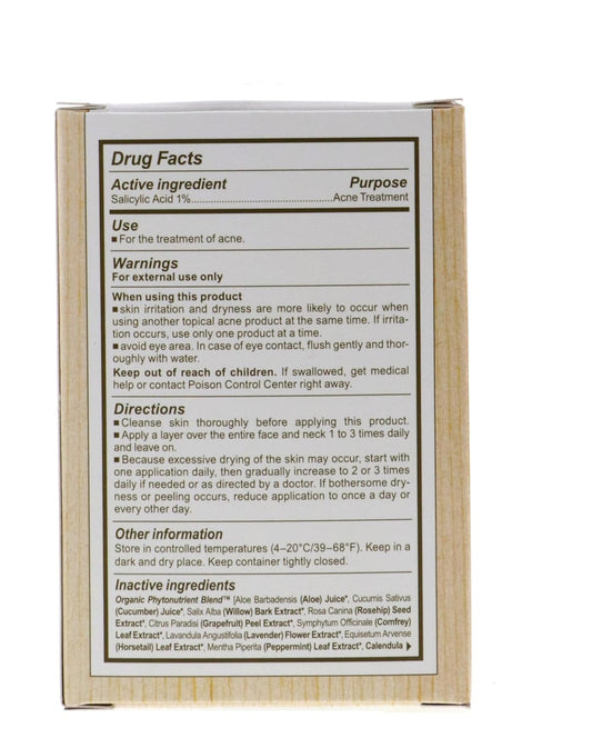 Eminence Organic Skincare Acne Advanced Clarifying Hydrator, 1.2 Fl Oz