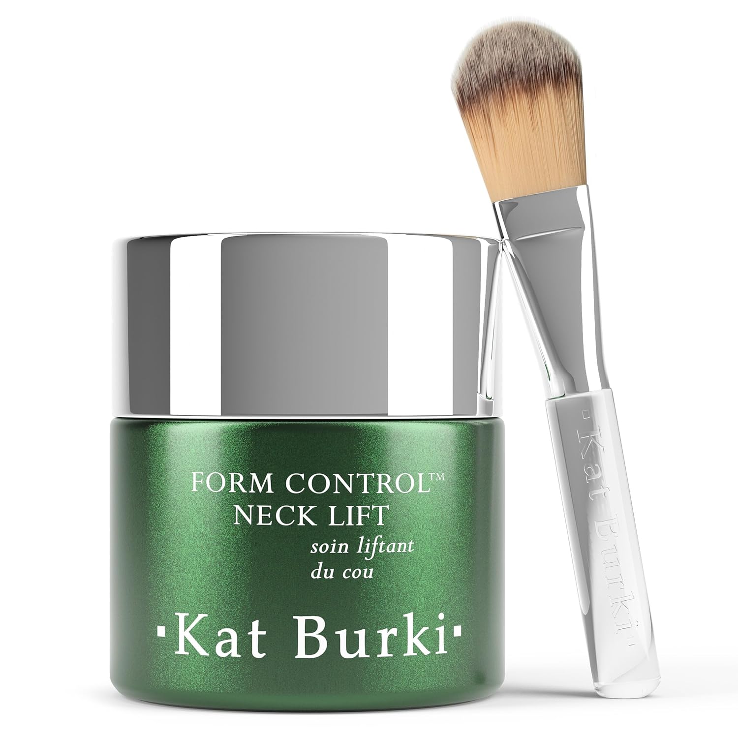 Kat Burki Form Control Neck Lift. Powerful Anti-Aging Treatment That Rejuvenates & Contours The Neck Area, Thanks To Marine Collagen And Niacinamide, 2 Fl.Oz