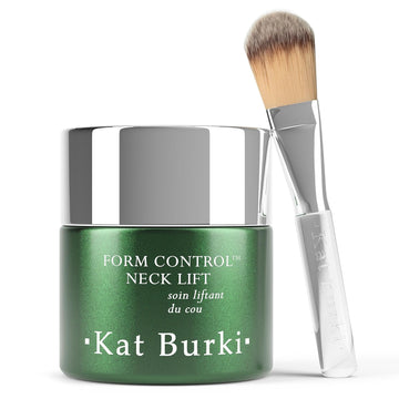 Kat Burki Form Control Neck Lift. Powerful Anti-Aging Treatment That Rejuvenates & Contours The Neck Area, Thanks To Marine Collagen And Niacinamide, 2 Fl.Oz