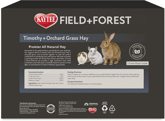 Kaytee Field+Forest Timothy+Orchard Grass Hay 40 Ounces