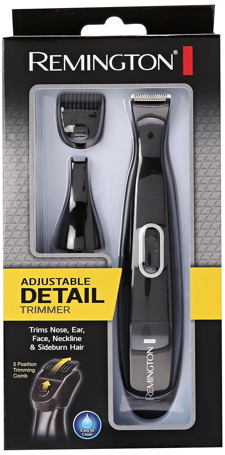 Remington PG165 Battery Operated Precision Grooming System, Silver : Beauty & Personal Care