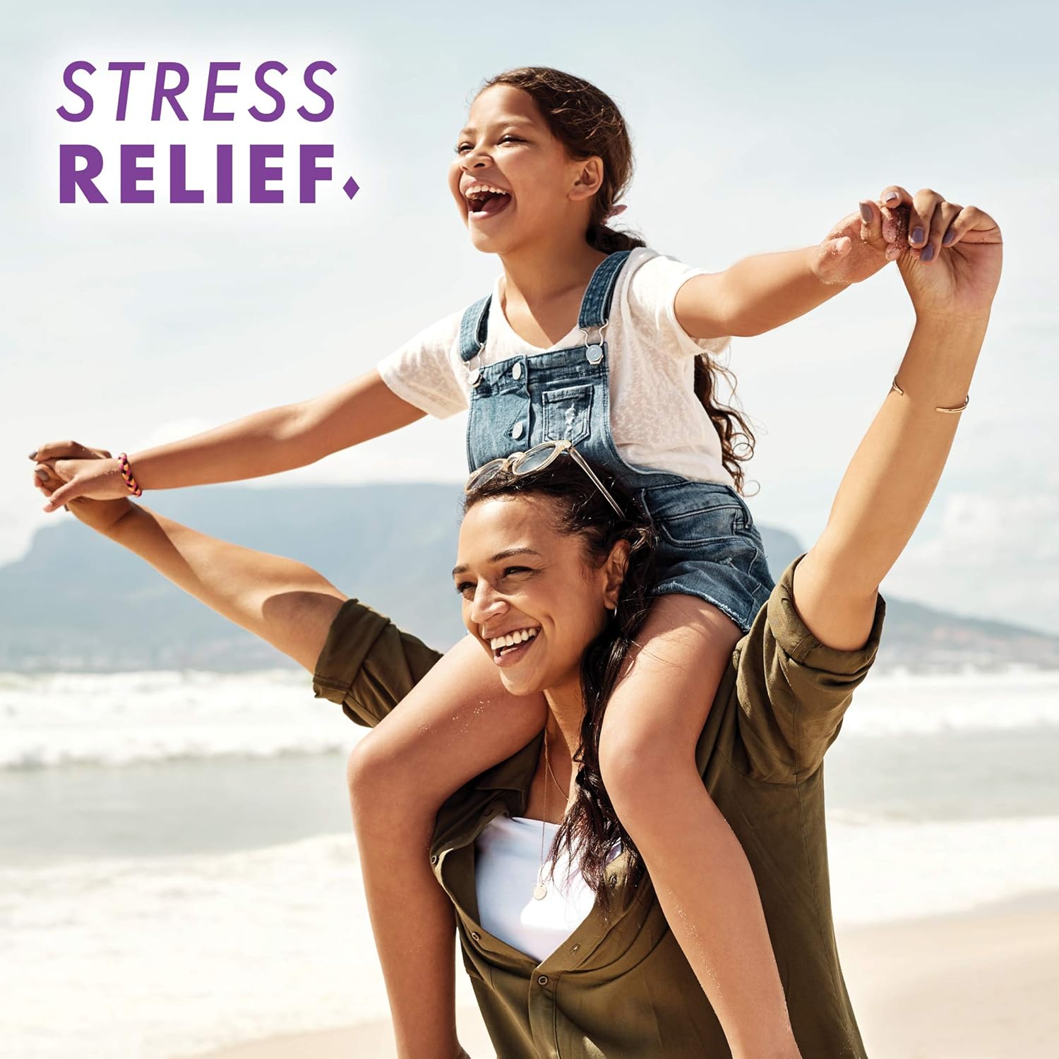 Bluebonnet Nutrition Stress Relief, Calm & Relax*, Calming Whole Food-Based Formula, Non-Gmo, Vegan, Kosher-Certified, Gluten-Free, Soy-Free, Dairy-Free, 30 Vegetable Capsules, 30 Servings : Health & Household