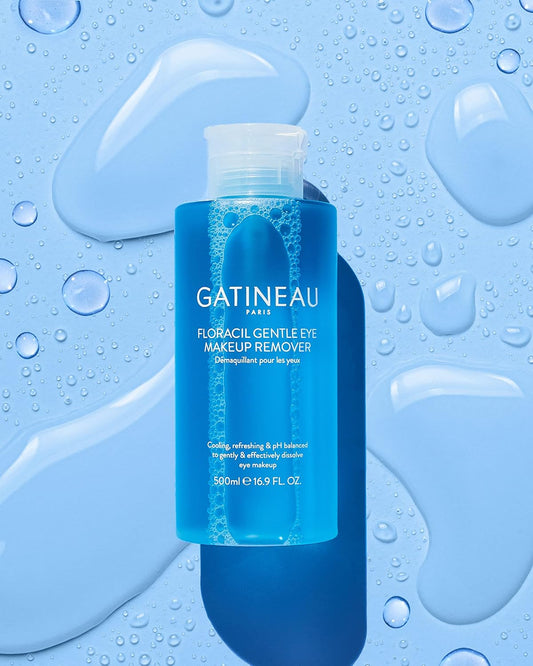 Gatineau - Floracil Original Gentle Eye Make-Up Remover (500Ml), Non-Oily & Non-Drying, Refreshing Tired Eyes