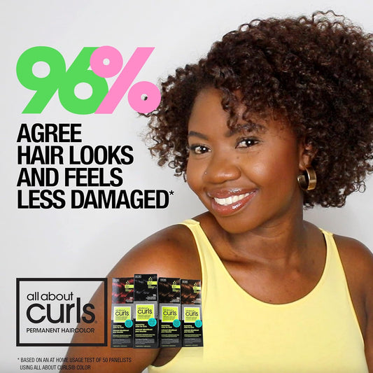 All About Curls 20 Volume Creme Developer | For Hair Coloring & Long Lasting Color | All Curly Hair Types