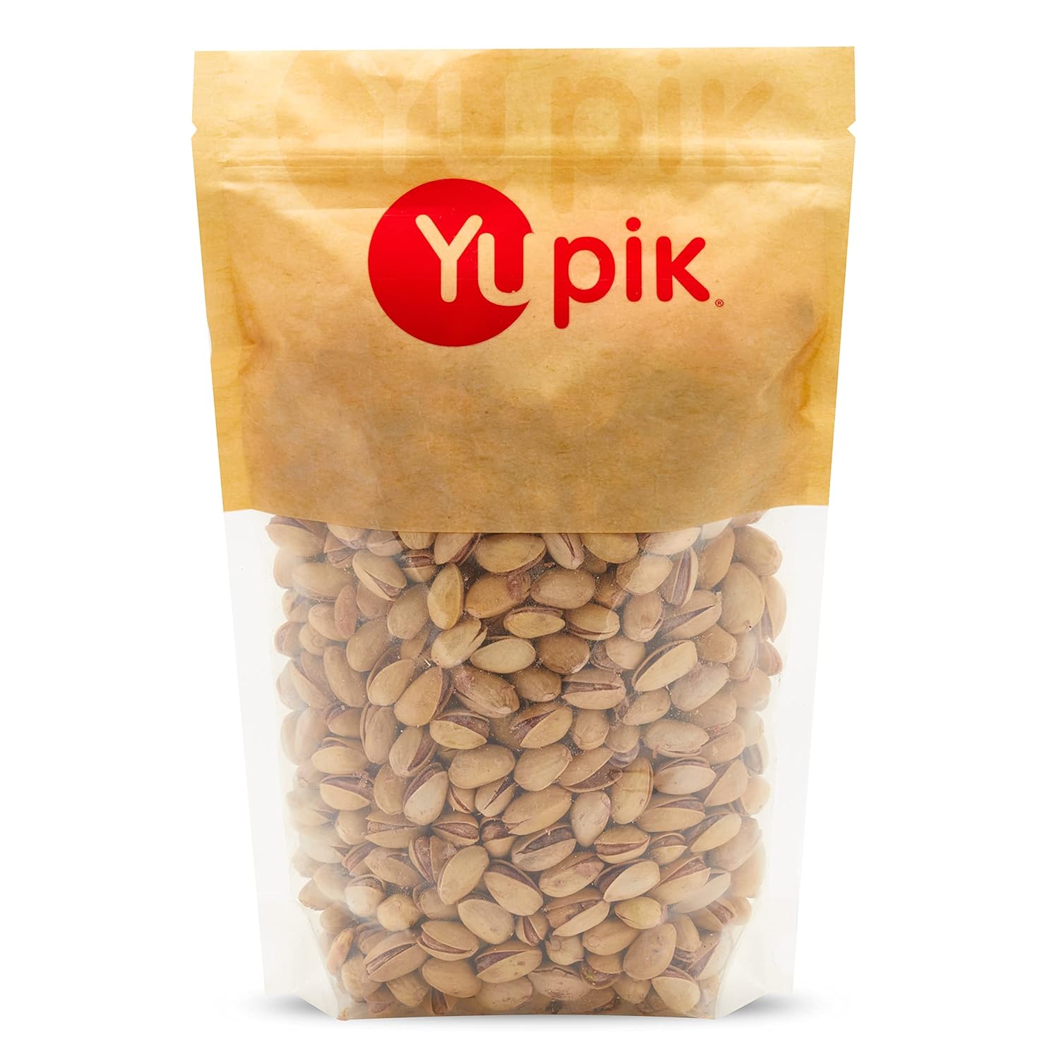 Yupik Dry Roasted Unsalted Pistachios, In Shell, 2.2 Lb, Gluten-Free, Kosher, Crunchy Whole Nuts With Shell, No Added Salt, Oil-Free, Source Of Fiber, Protein Nuts, Healthy Snacks