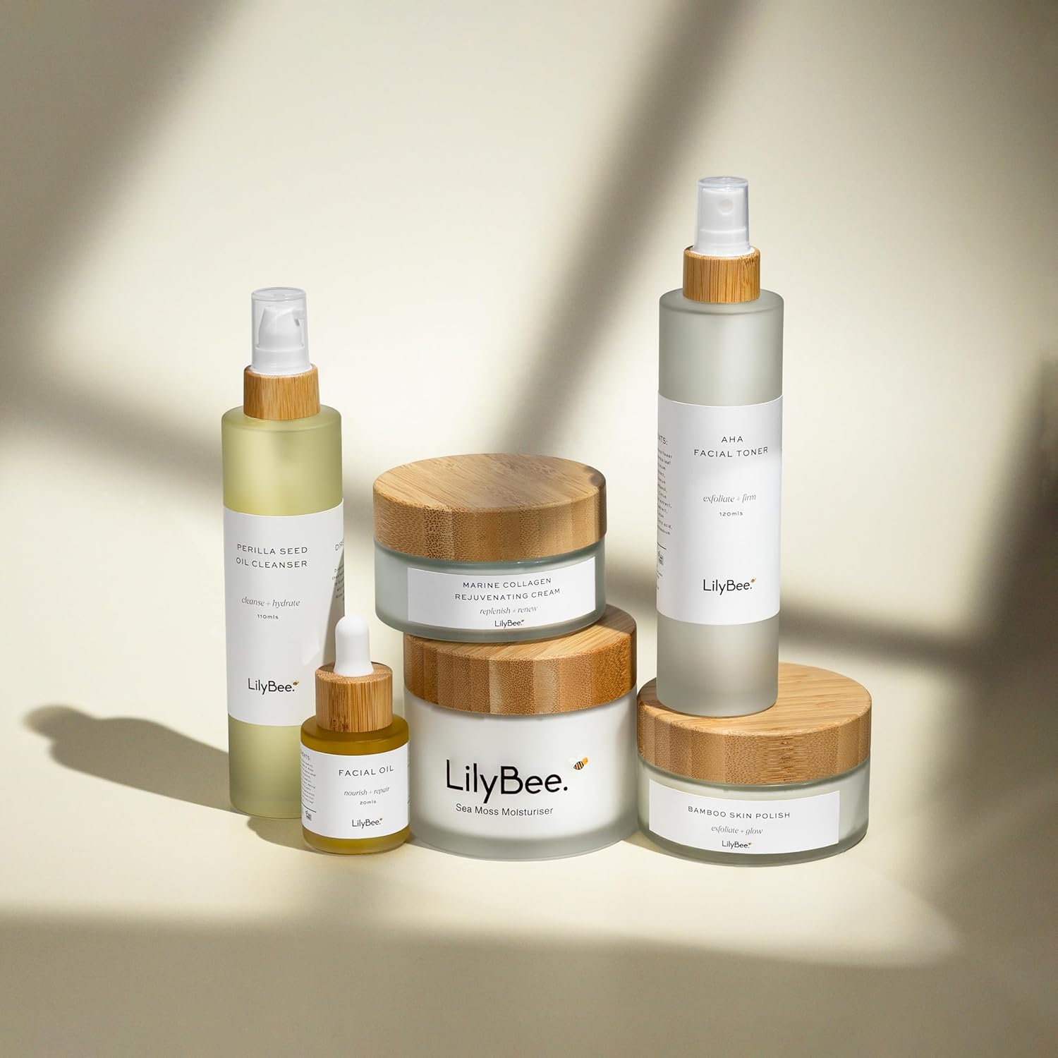 Lilybee - Marine Collagen Rejuvenating Cream, 90G - Moisturiser Infused With Marine Botanicals - Marine Collagen & Marine Algae