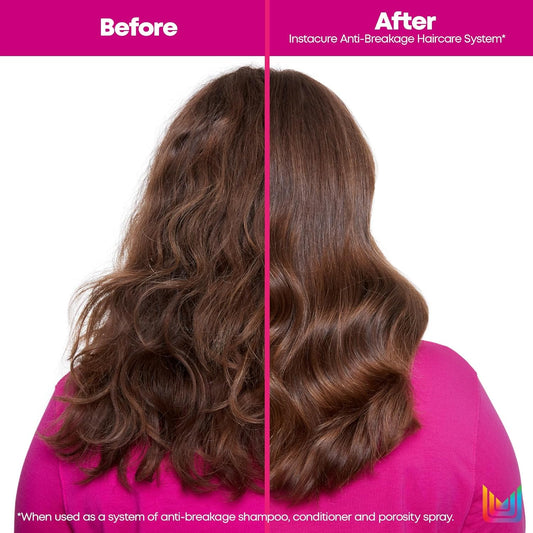 Matrix Instacure Anti-Breakage Leave-In Porosity Spray | Reduces Split Ends & Detangles | Repairs & Strengthens Hair | Anti-Frizz | For Dry, Damaged & Brittle Hair | Packaging May Vary | 6.8 Fl. Oz