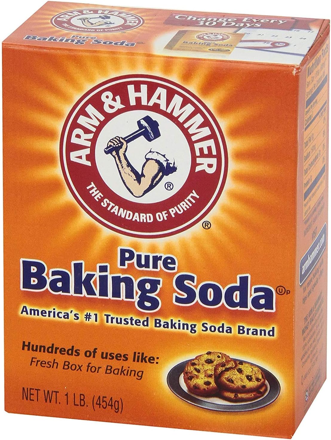Vitacost Brand Arm & Hammer Baking Soda, 16 Oz (3)