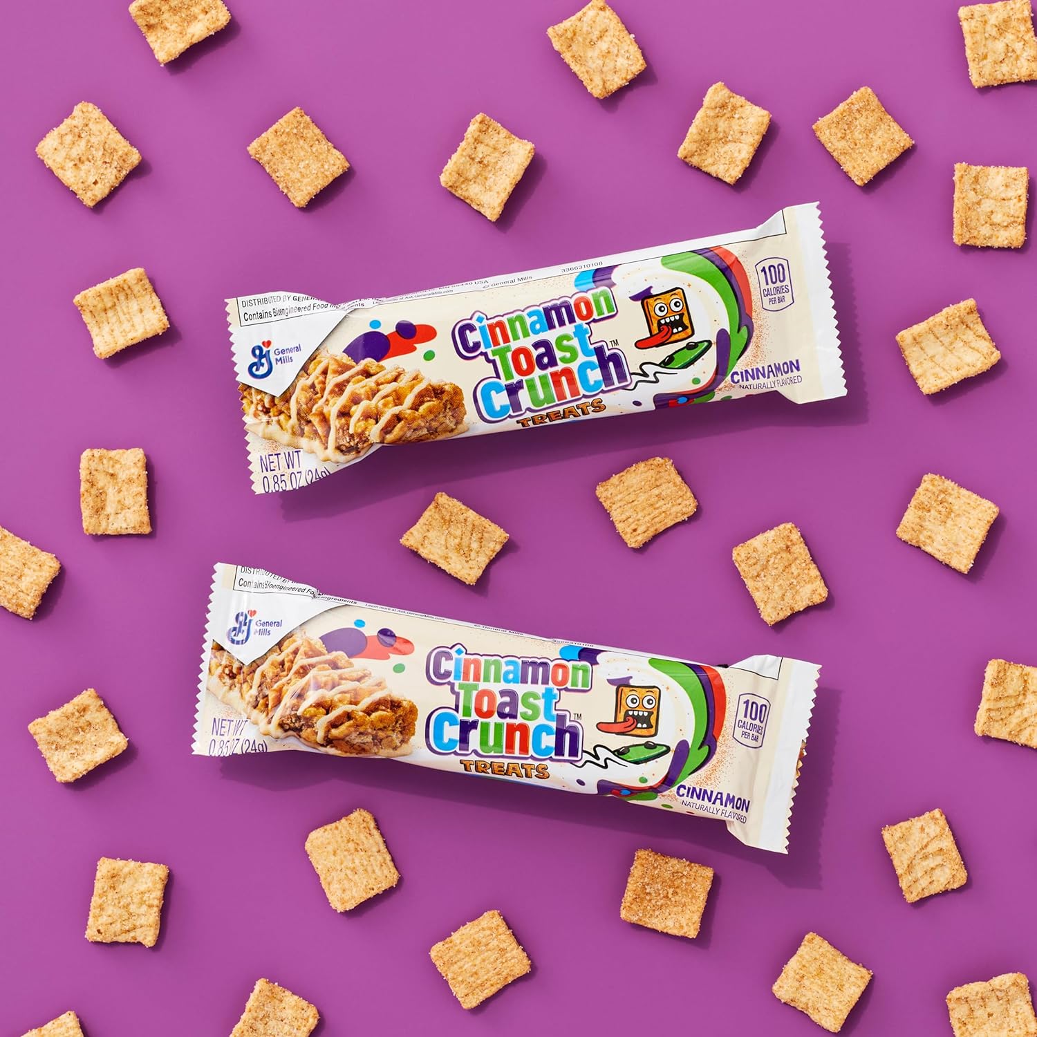 Cinnamon Toast Crunch Breakfast Cereal Treat Bars, Snack Bars, 8 ct (Pack of 6) : Everything Else