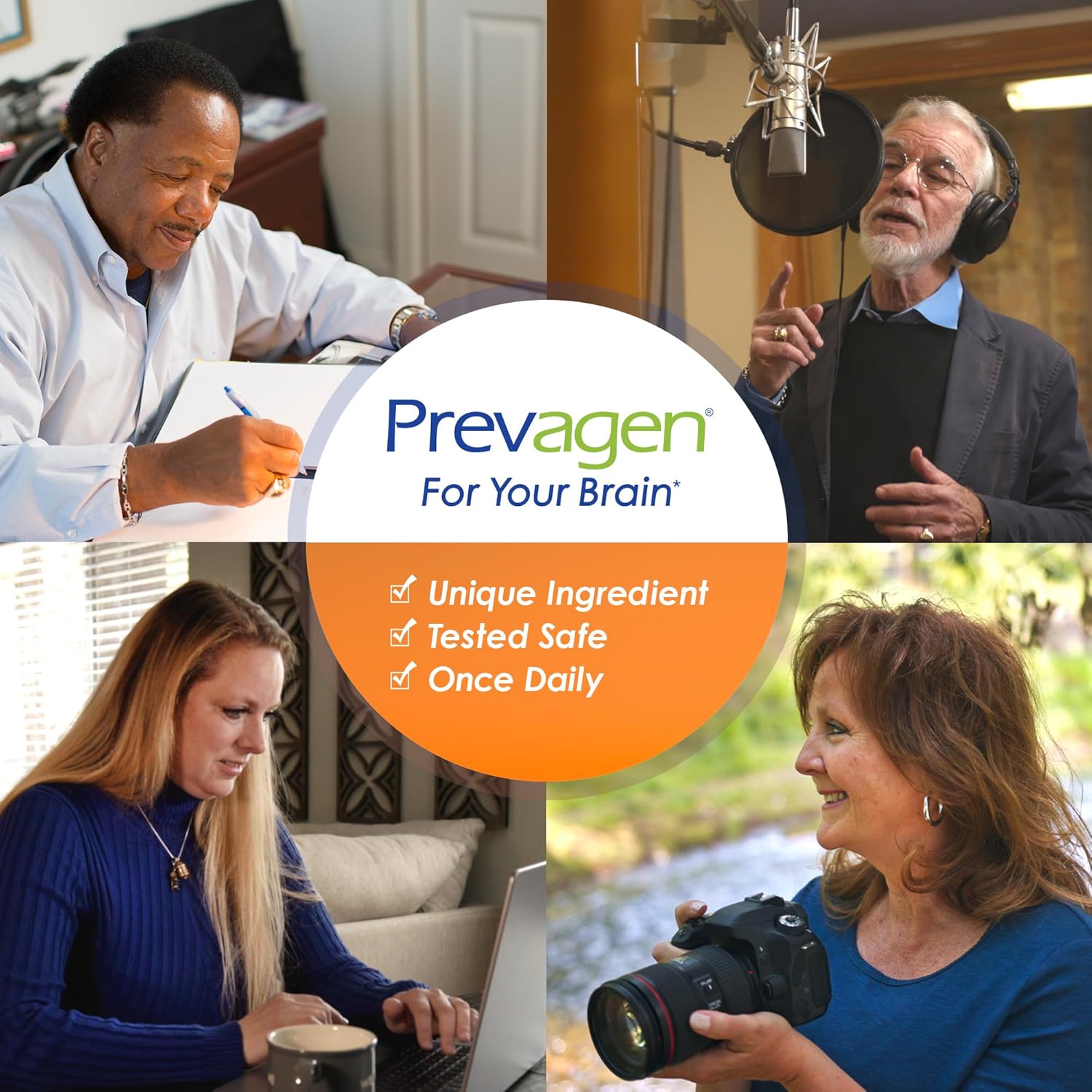 Prevagen Regular Strength 10Mg, 30 Chewables |Orange| With Apoaequorin & Vitamin D & Prevagen 7-Day Pill Minder : Health & Household