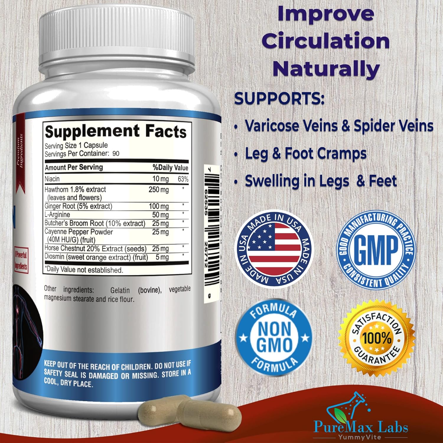 Probiotics For Women And Men - With Lactase Enzyme And Prebiotic Fiber For Digestive Health - 80%+ More Potent Supplement For Gut Health Support - Vegan Raw Probiotic Formula, Made In The Usa