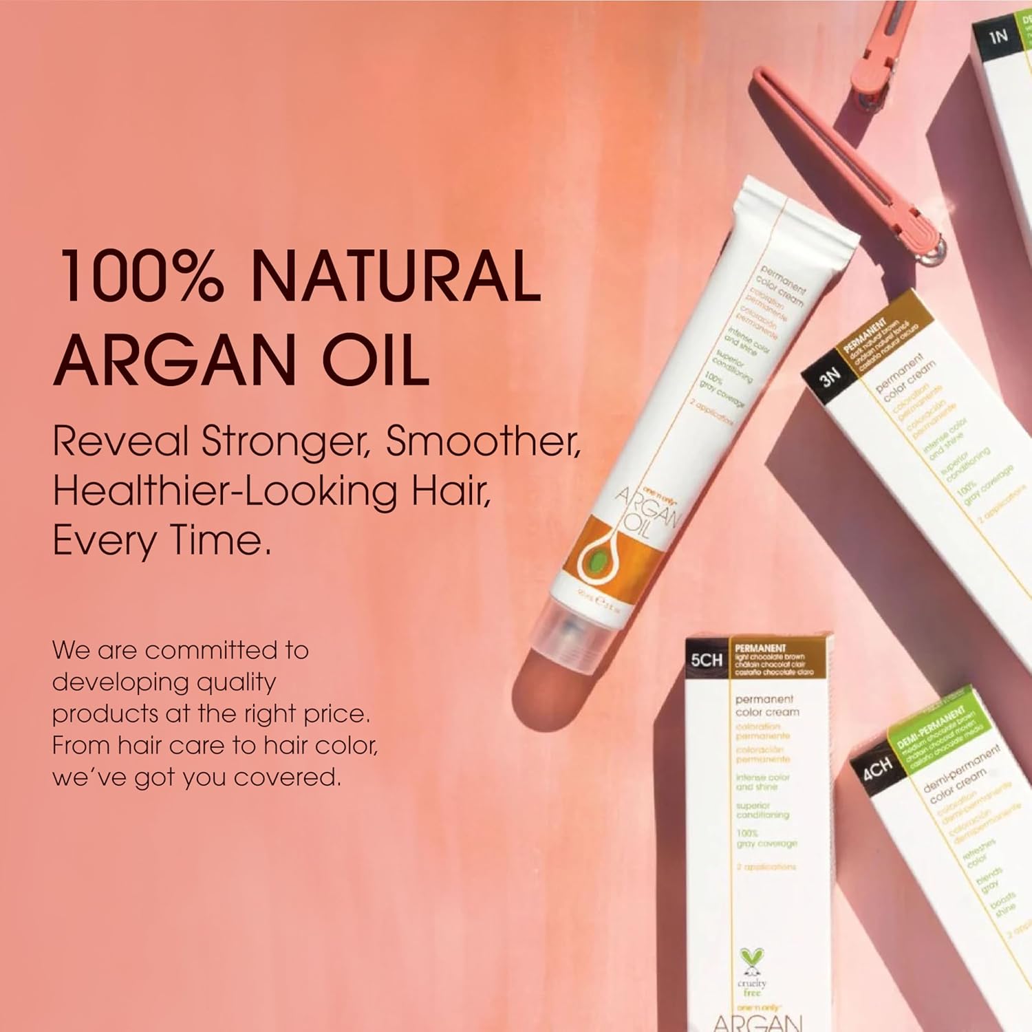 Argan Oil By One 'N Only Argan Oil 40 Volume Developer : Beauty & Personal Care