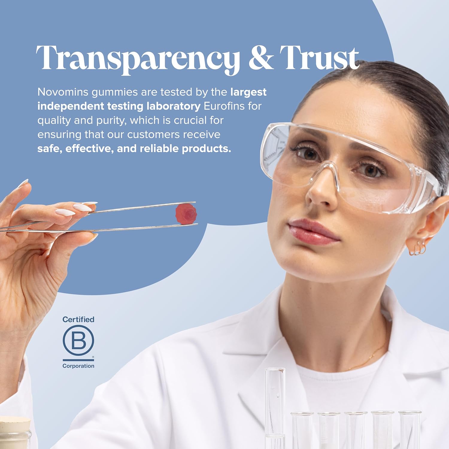 Probiotic Gummies – Bio-Bac 50 Billion CFU Probiotics for Gut Health 11 Strains of Live Bacteria - Pro Biotics for Gut Health Probiotic Supplements for Men and Women - Novomins : Amazon.co.uk: Health & Personal Care
