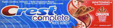 Crest Whitening Expressions Fluoride Anticavity Toothpaste, Cinnamon Rush, 6 Oz