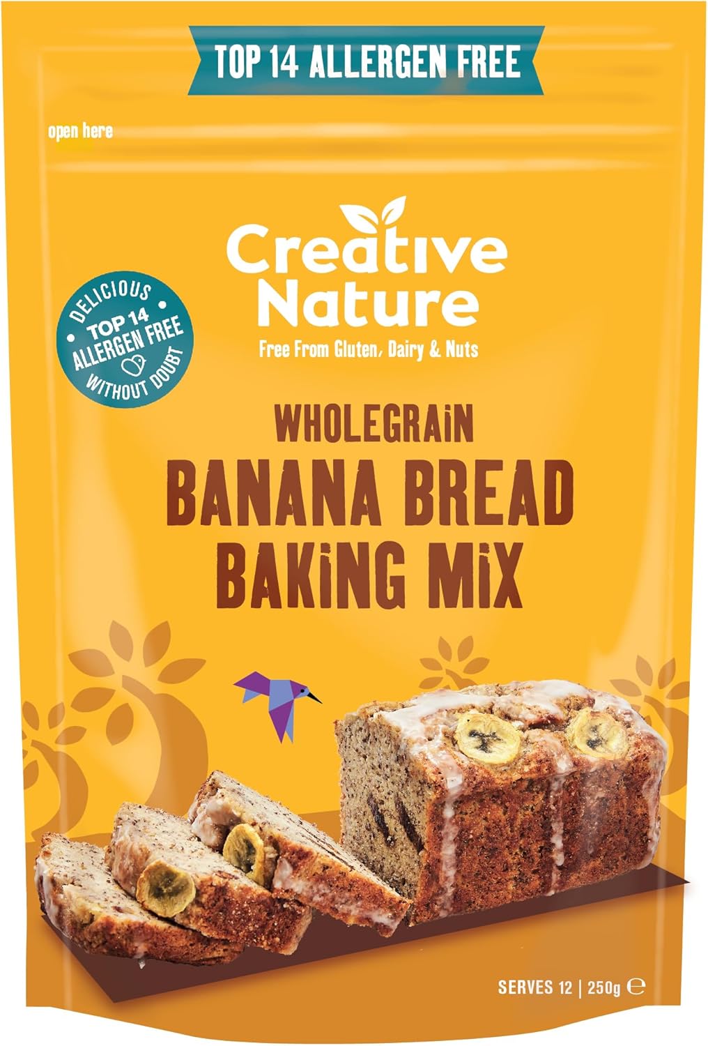 Creative Nature Gf Cake Mix Brownie Mix 250G