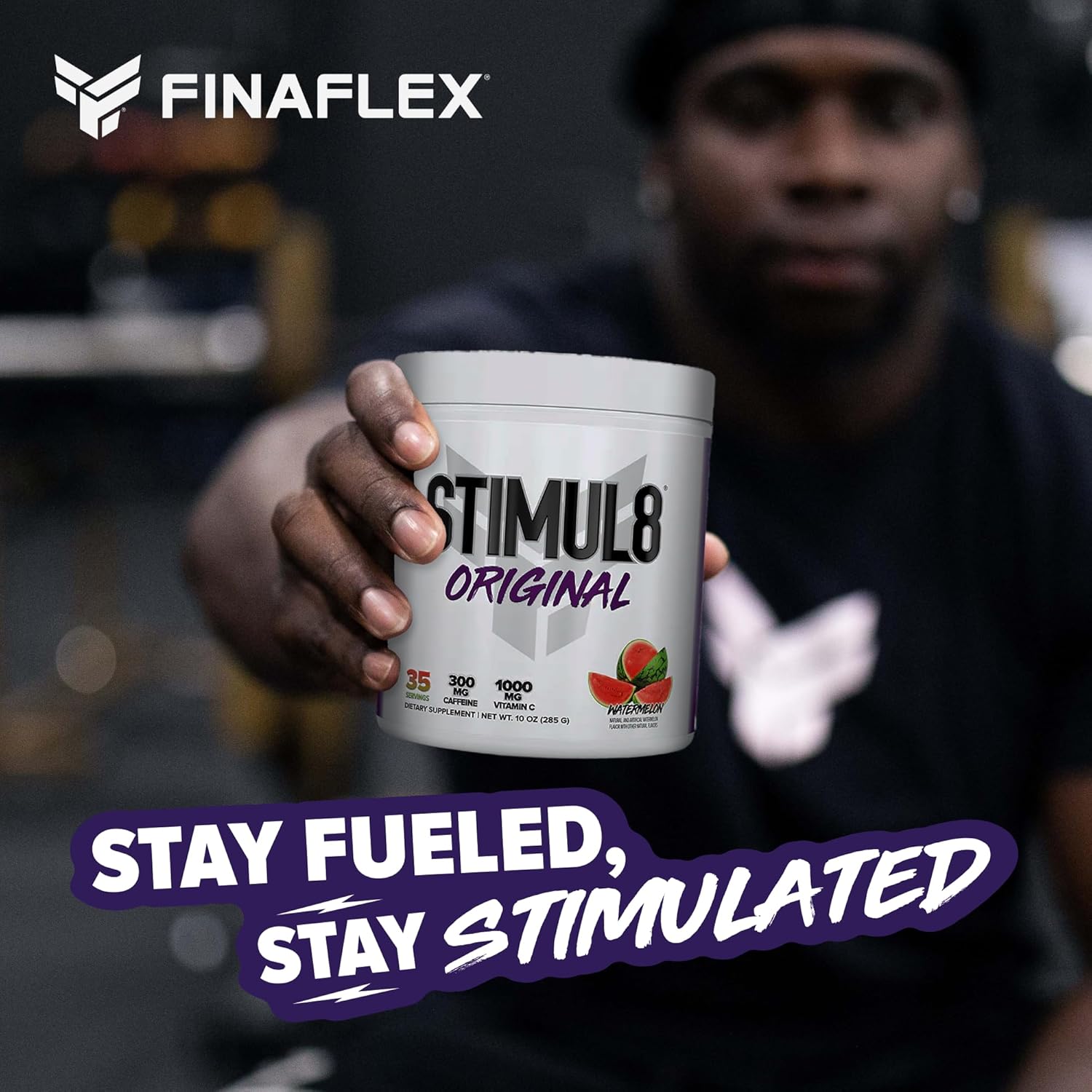 Finaflex Stimul8 Original Pre-Workout, Gummy Bears - Energy, Strength & Endurance For Men & Women - With Caffeine, Beta-Alanine & Vitamin C - 35 Servings : Health & Household