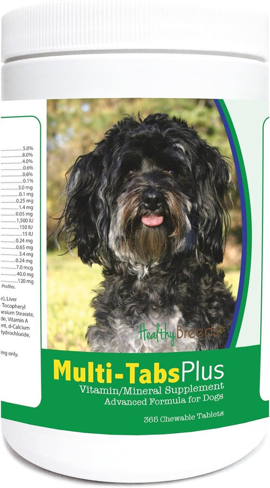 Healthy Breeds Maltipoo Multi-Tabs Plus Chewable Tablets 365 Count : Pet Supplies
