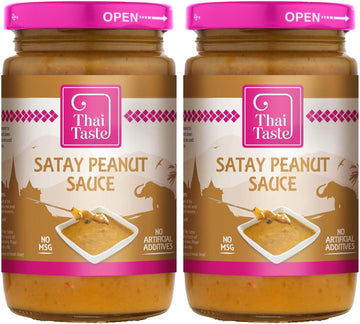 Thai Taste Satay Peanut Sauce 200G - Pack Of 2