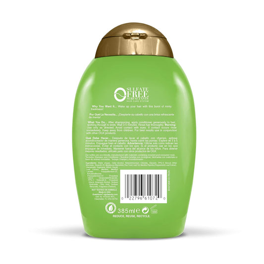 Ogx Extra Strength Refreshing Scalp + Tea Tree Mint Conditioner, 13 Ounce