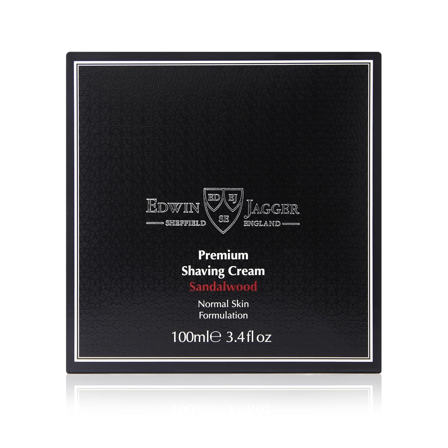 Edwin Jagger 99.9% Natural Premium Shaving Cream, 100Ml Tub - Sandalwood, 3.4-Ounce : Beauty & Personal Care