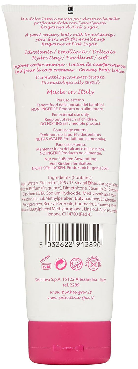 Pink Sugar Aquolina Creamy Body Lotion For Women, 8.45 Fl Oz